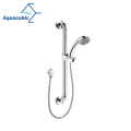 Aquacubic Combo shower set with drill-free adjustable slide bar and hose